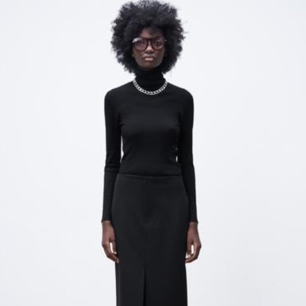 Zara Extra Thin Turtleneck Sweater
